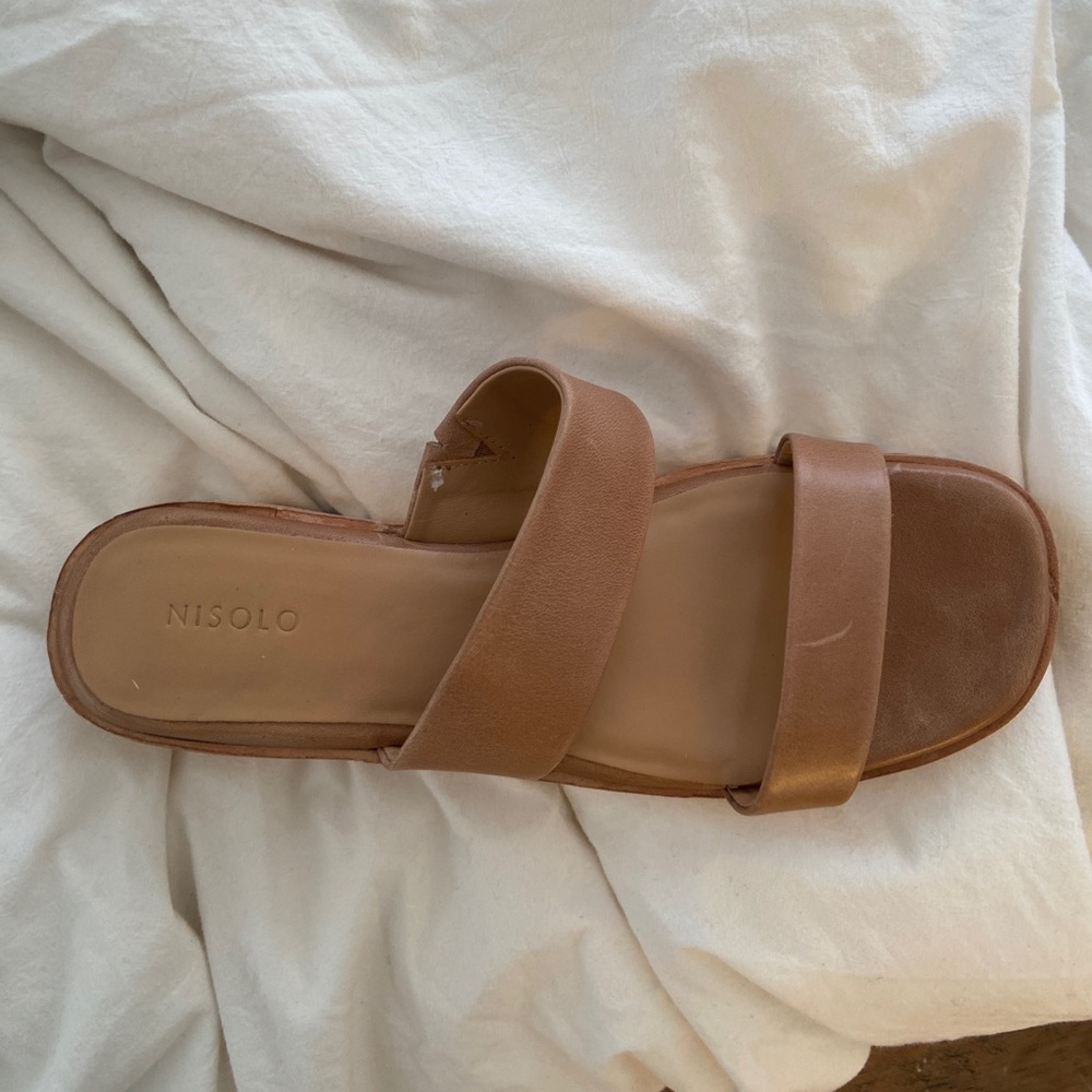 NWT Nisolo Ellie All-Day Clog in Almond